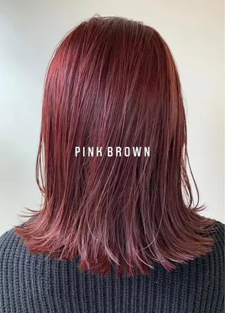 ミディアム カラー AR.MARA サトウヒカルのヘアスタイル