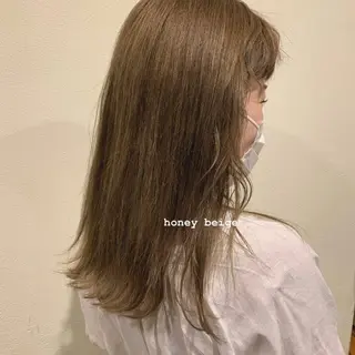 セミロング ハイレート🤍🫧 池田のヘアスタイル