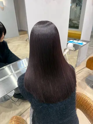 ロング ヒジオカ リナのヘアスタイル