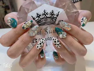 ネイル 長さだし専門店 M2 rikaのネイルデザイン