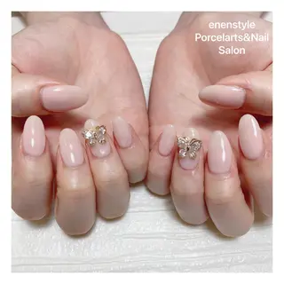 ミディアム ネイル 🐾enen style 🐾のネイルデザイン