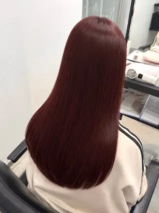 ミディアム カラー ヘアアレンジ レイヤー×ベージュ ×暖色🩷AINAのヘアスタイル
