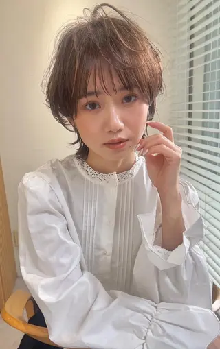 ショート GLROW 大宮 ANNEXのヘアスタイル