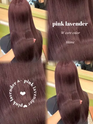 カラー yuka♡/暖色系/ ブリーチなしWカラーのヘアスタイル