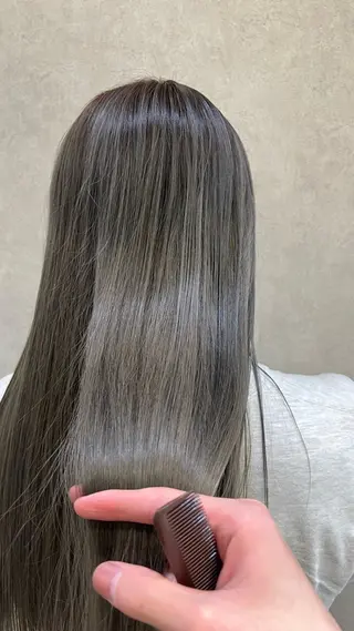 ロング 小野 優太のヘアスタイル