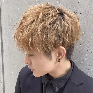 カラー メンズ メンズ縮毛矯正 ♠️店長下平隼人のヘアスタイル