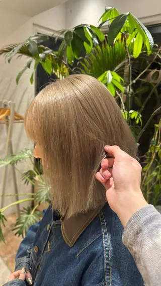 ショート カラー 🌓ショート/ウルフ /ハイトーン/大夢のヘアスタイル