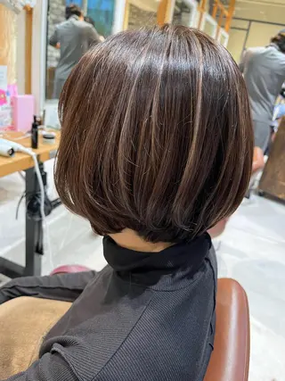 ショート カラー 美髪矯正✨🌷関 郁美🌷のヘアスタイル