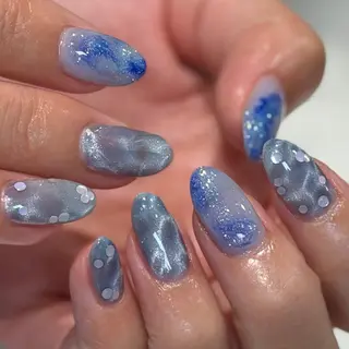 ネイル yume 🎀大人ガーリー🎀のネイルデザイン