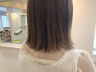 ショート パーマ cipre/レイヤー 透明感/miyabiのヘアスタイル