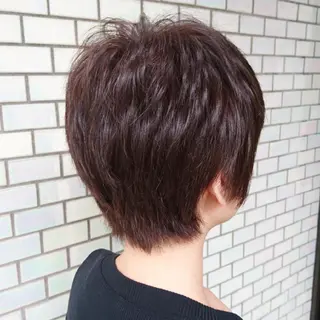 ショート 社内カット講師・店長 菅原賢一のヘアスタイル
