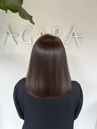 カラー NEIRO/ベージュ /グレージュのヘアスタイル