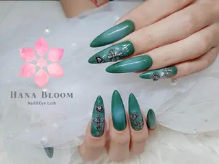 ネイル Hana Bloom Nail💜Akiのネイルデザイン