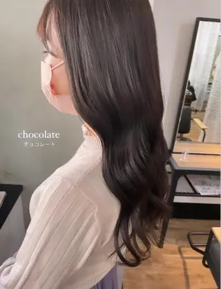 ロング カラー ヘアアレンジ coco♡ 韓国hairのヘアスタイル