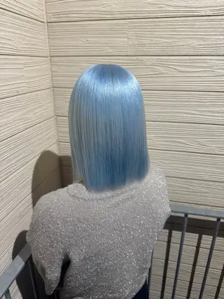 ミディアム カラー 小川 新大のヘアスタイル
