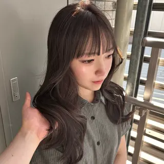 ロング カラー レイヤーカット/ダブ ルカラー/フウカ🤍のヘアスタイル