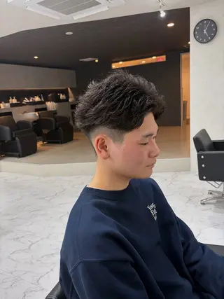 パーマ メンズ 木村 拓美のヘアスタイル