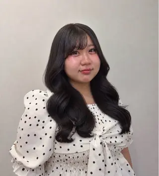 ロング カラー 心寧🍑🤍ྀི/ beigecolorのヘアスタイル