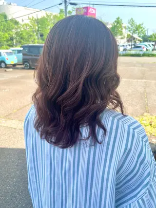 ロング カラー Rapt.HAIR 中村 知里のヘアスタイル