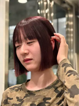 ショート riko表参道/ ボブ/アンニュイヘアのヘアスタイル