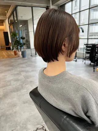 ショート カラー ショートカット/ 岡山駅前/KAZUのヘアスタイル