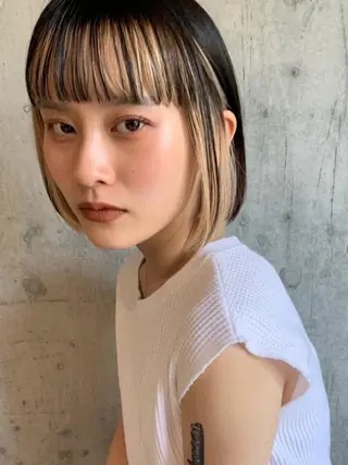 ショート カラー パーマ ヘアアレンジ メンズ キッズ ネイル マツエク・マツパ 🌈髪質改善🉐割✨ 🌻“ever”🌻のヘアスタイル