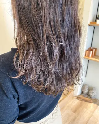 セミロング CASANE 大橋康智のヘアスタイル