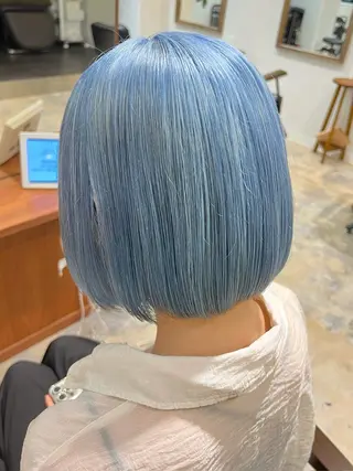 ショート カラー collet矢島/ ブリーチ/ハイトーンのヘアスタイル