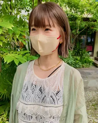 ショート カラー Spiel KOMOのヘアスタイル