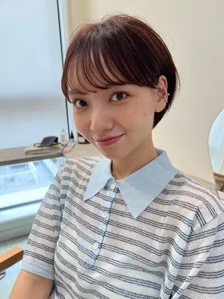 ショート 羽田 ひろむのヘアスタイル