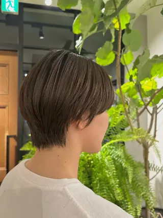 ショート なかの りなのヘアスタイル