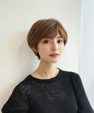 ショート 🫧似合わせショート イシダ🫧のヘアスタイル