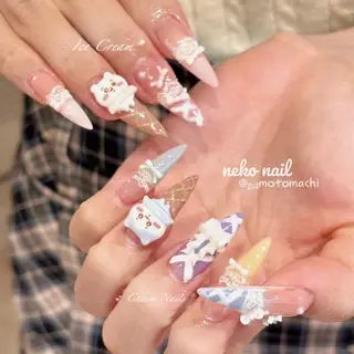 ネイル neko nail三宮元町店のネイルデザイン
