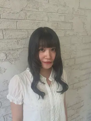ロング 韓国レイヤー/ブリ ーチ🩶Momo🩶のヘアスタイル
