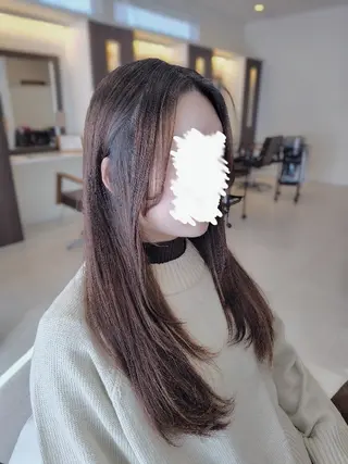 ロング 三浦 瑞華のヘアスタイル