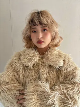 ショート nanami IROW大名のヘアスタイル