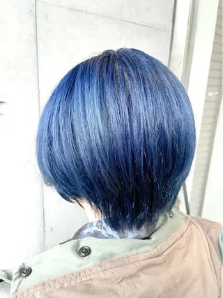 ショート カラー 《インナーカラー》 YAMADAのヘアスタイル