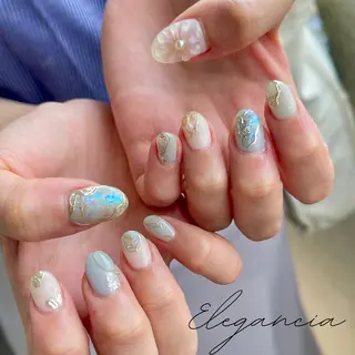 カラー ネイル Elegancia. Hiromiのネイルデザイン