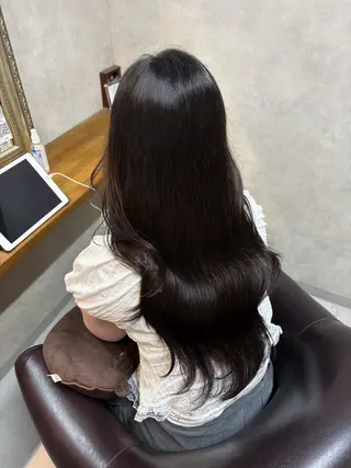 ロング カラー chinatsu .のヘアスタイル