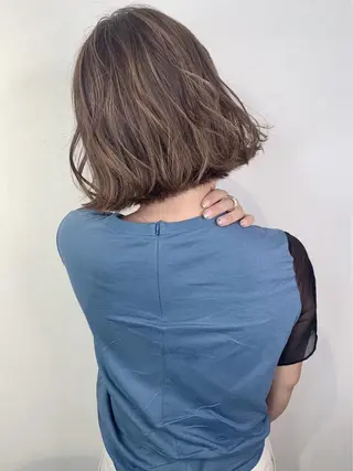 ショート カラー パーマ ヘアアレンジ メンズ キッズ ネイル マツエク・マツパ レイヤー/顔周り 韓国ヘア森田和貴のヘアスタイル