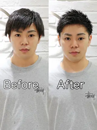 メンズ 佐藤 純のヘアスタイル