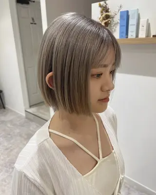 ショート カラー こだわりカラー🕊️ 坪井美南🌼のマツエク・マツパデザイン