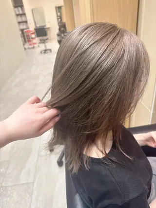 ミディアム カラー sakura❀/板橋 モデル募集中🪄︎︎のヘアスタイル