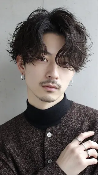 ショート カラー メンズ 🍒モテ暖色カラー × うる艶✧ ゆなのヘアスタイル
