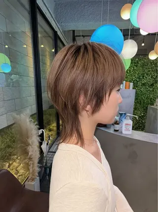 ショート カラー Lolonois池田 代表 鍜治本颯太のヘアスタイル