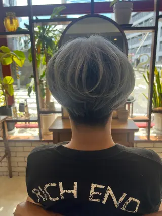 ショート メンズ 徳田 勇貴のヘアスタイル