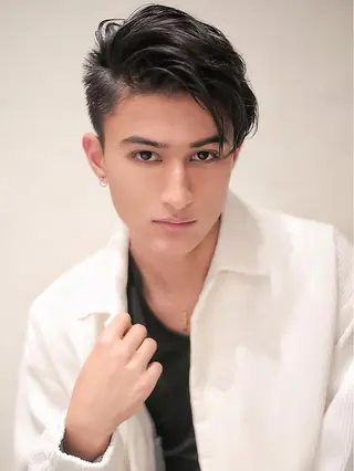 ショート メンズ Soleria 田中慎一のヘアスタイル
