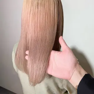 ロング カラー 小島 勤夢のヘアスタイル