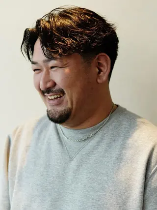 ショート メンズ メンズパーマ特化 カバヤマ　リョウのヘアスタイル