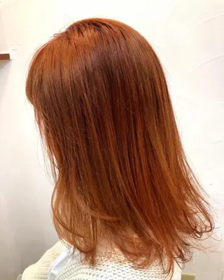 ミディアム カラー natsumi🍊 /ヘアセットのヘアスタイル